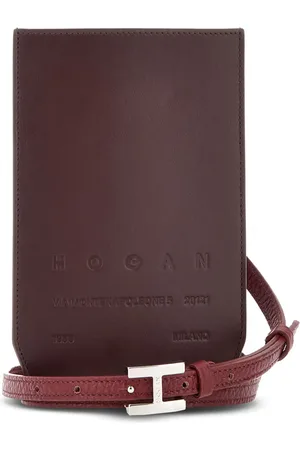 Hogan Logo-debossed phone holder