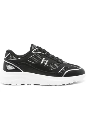 Karl Lagerfeld Embroidered-logo sneakers