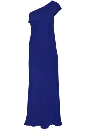 PETER COHEN Draped Petal cotton gown