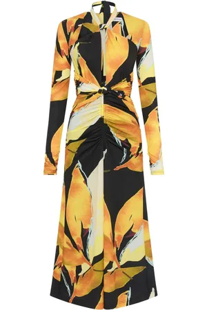 Rebecca Vallance Petals of Paradise midi dress