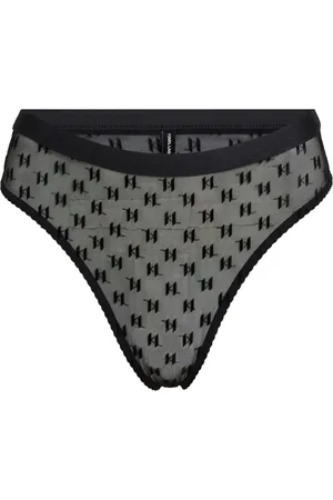 Karl Lagerfeld Monogram-mesh briefs