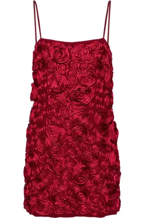BLUMARINE 3D-detail mini dress
