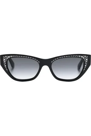 Alexander McQueen Pavé-jewelled sunglasses