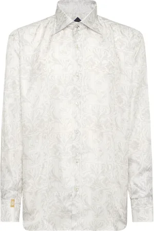 BILLIONAIRE Monogram silk shirt