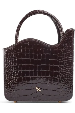 LE SILLA Medium Ivy crocodile-effect tote bag