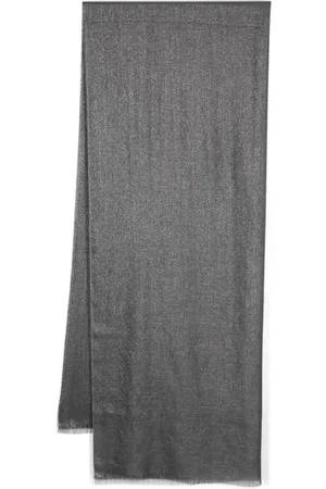 Brunello Cucinelli Glitter-detailed scarf