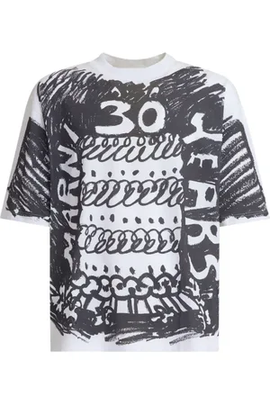 Marni Stamped-design t-shirt