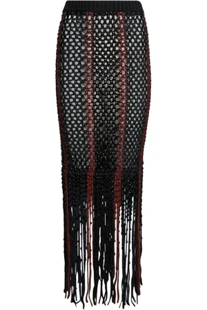 Diotima Gala crystal-embellishment mesh skirt
