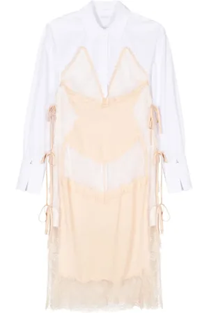 Patrizia Pepe Logo-charm midi dress