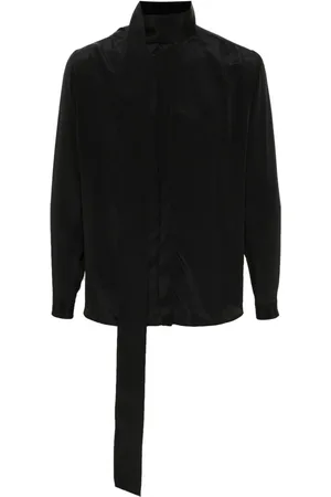 LARDINI Sash-detail shirt