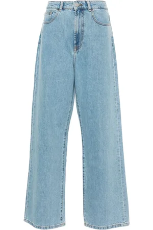 Rohe Low-waist wide-leg jeans