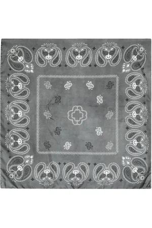 Maje Paisley-print silk bandana