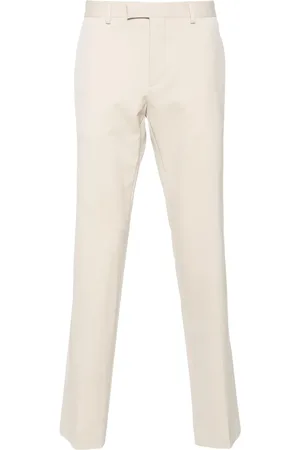 Sandro Pressed-crease straight-leg trousers