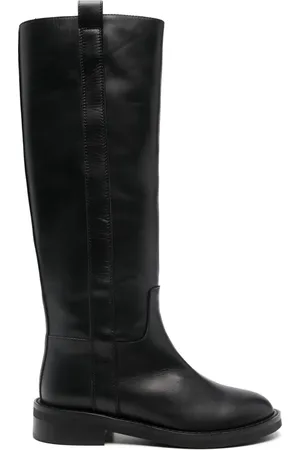 Via Roma Leather knee boots
