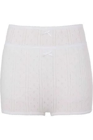 J.W.Anderson Double-layer pointelle shorts