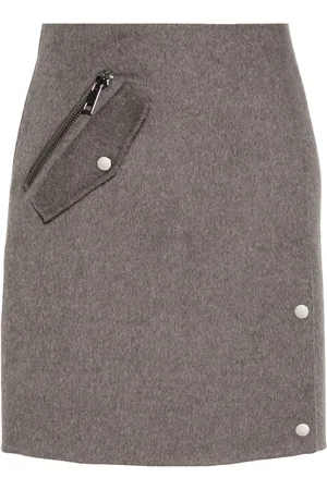P.A.R.O.S.H. Wool midi skirt