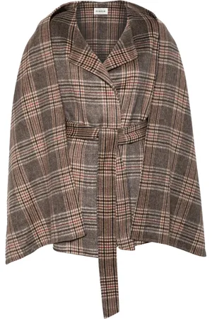 P.A.R.O.S.H. Checked coat
