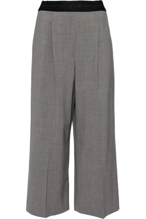 Msgm Cropped palazzo pants