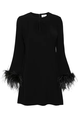 P.A.R.O.S.H. Feather-detail cut-out minidress