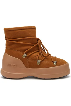Moon Boot Luna lace-up suede boots