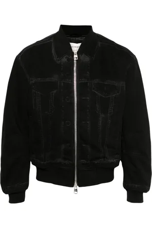 Alexander McQueen Denim bomber jacket