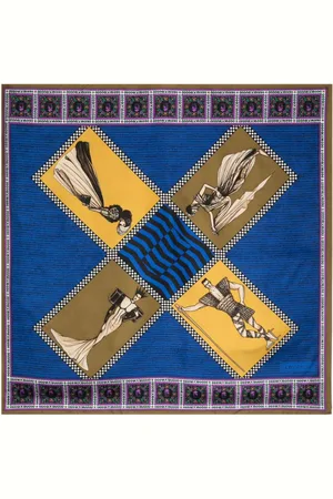 VERSACE 1990s Salomé-print scarf