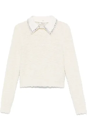 BLUMARINE Crystal-embellished sweater