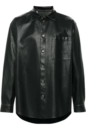 Msgm Logo-patch shirt