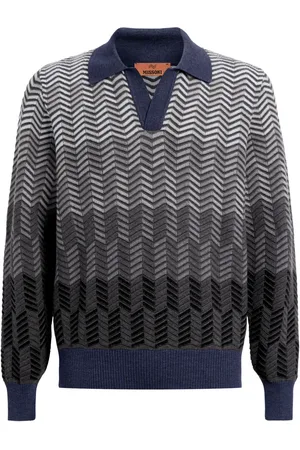 Missoni Zigzag virgin-wool polo shirt