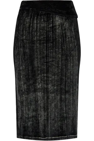 Diesel Faded-effect pencil skirt