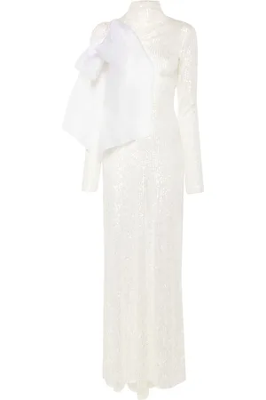 Atu Body Couture Draped-detail maxi dress