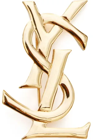 Saint Laurent Logo brooch