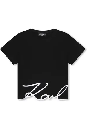 Karl Lagerfeld Signature cotton T-shirt