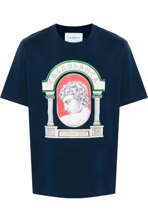 Casablanca La Medaille-print T-shirt