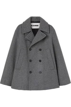 Jil Sander Double-breasted wool coat