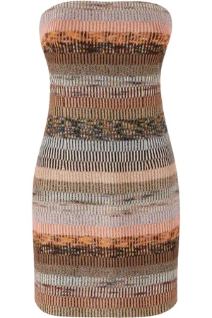 Missoni Lamé bustier mini dress