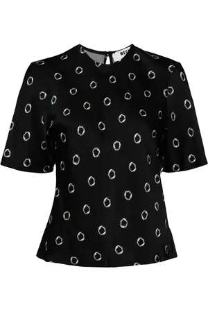 Msgm Printed blouse