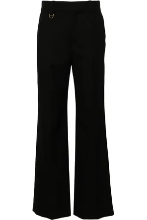 Chloé Wool grain-de-poudre trousers