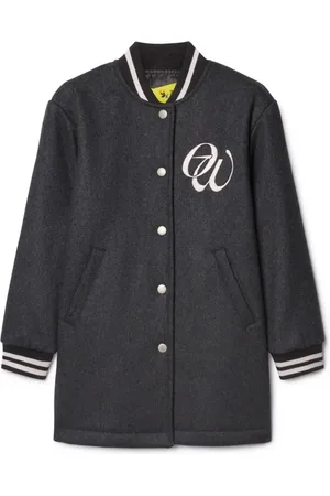 OFF-WHITE Varsity single-breasted coat