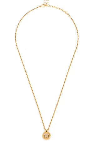 Dior CD pendant necklace