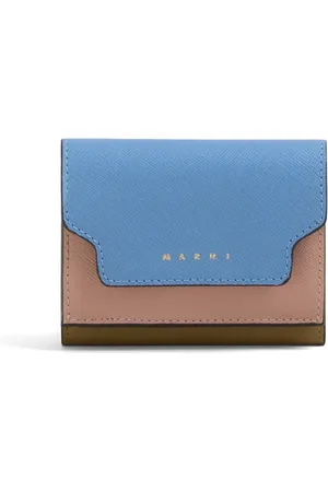 Marni Logo-stamp leather wallet