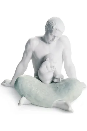 LLADRÒ The Father porcelain sculpture (22cm x 27cm)