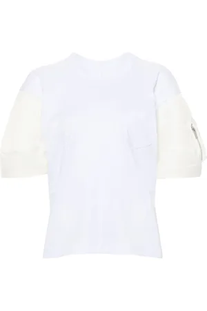 SACAI Cotton jersey T-Shirt