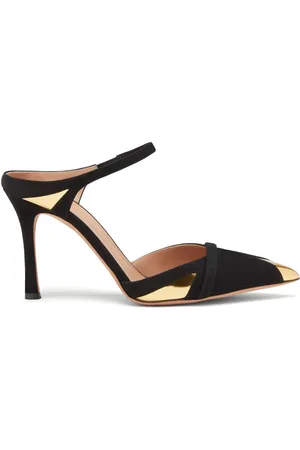 MALONE SOULIERS 90mm Uma leather mules