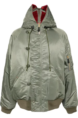DOUBLET Petal Month drawstring-hood bomber jacket
