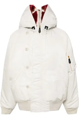 DOUBLET Petal Month drawstring-hood bomber jacket