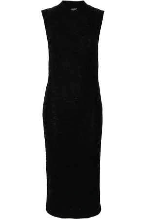 Dondup Logo-plaque midi dress