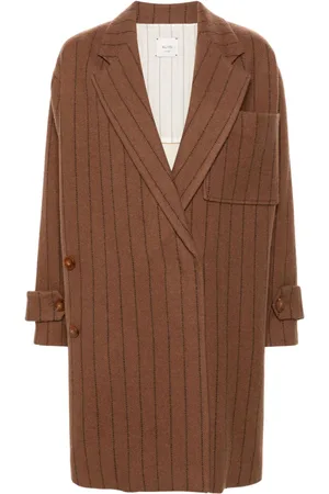ALYSI Pinstriped coat