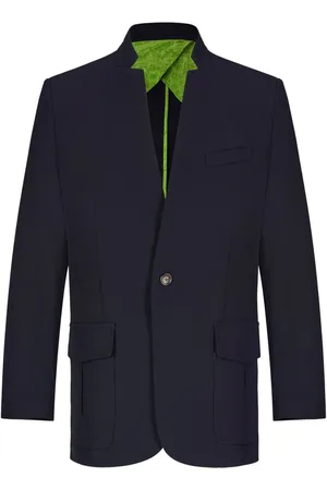 SHANGHAI TANG Stand-up collar blazer