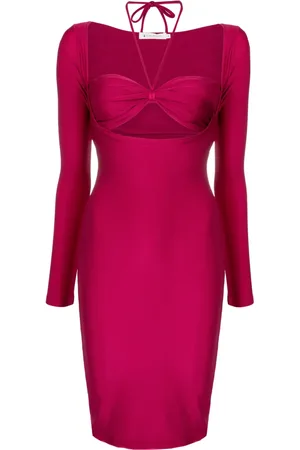 Lethicia Bronstein Marylin long-sleeve midi dress